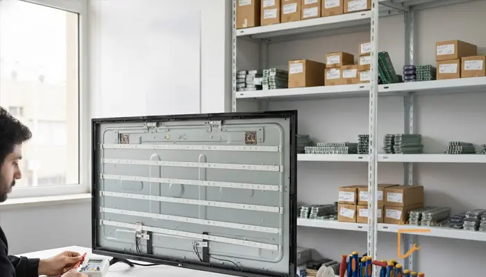 تعمیر بک لایت تلویزیون