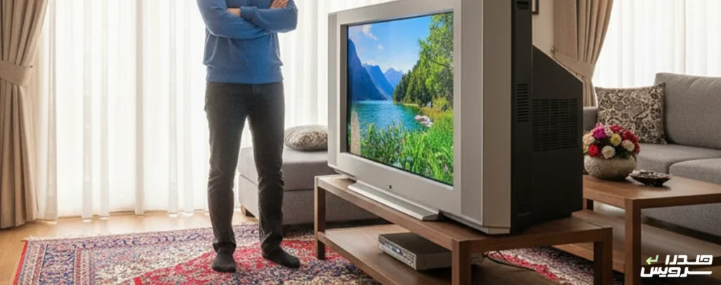 تعمیر تلویزیون crt