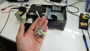 تعمیر چرخ رنگ ویدئو پروژکتور