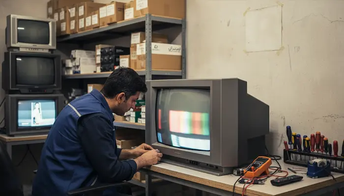 تعمیرات تلویزیون سی آر تی