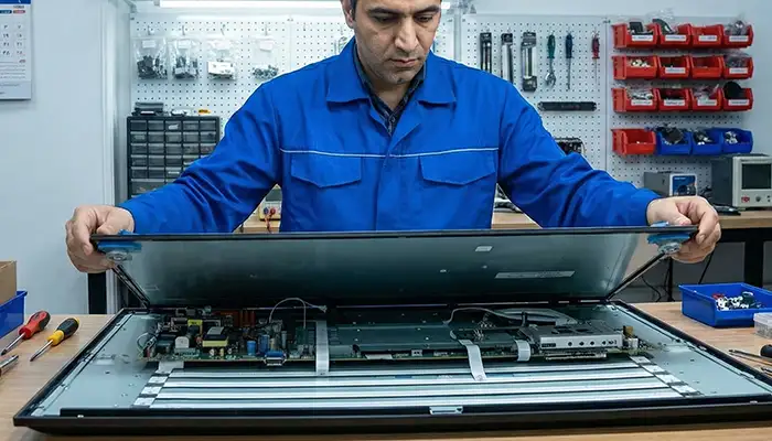 تعویض پنل تلویزیون