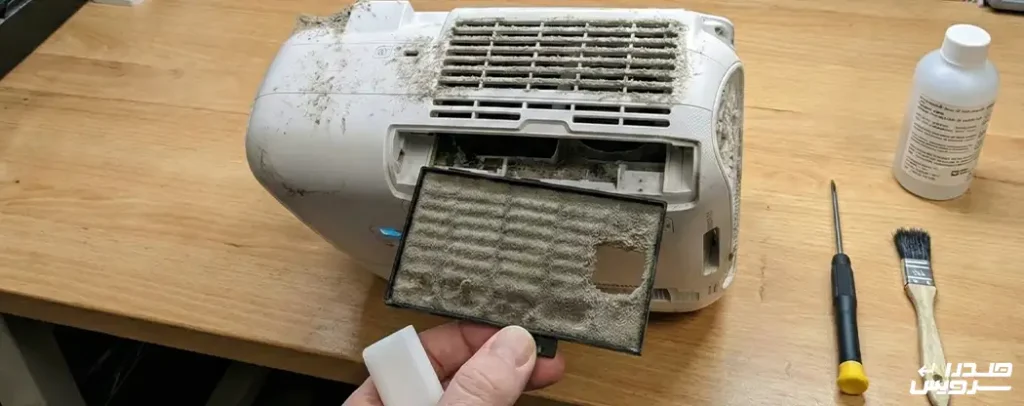 تمیز کردن پروژکتور