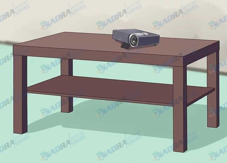 اتصال ویدئو پروژکتور به تلویزیون