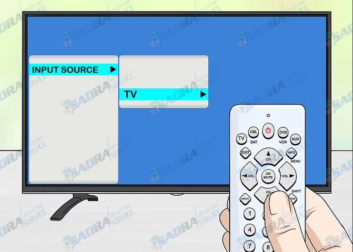 اتصال لپ تاپ به تلویزیون از طریق VGA