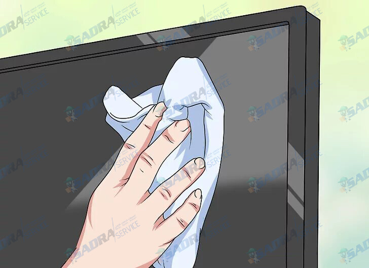 تمیز کردن تلویزیون ال جی