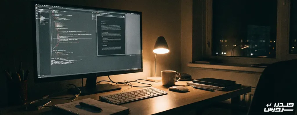 تنظیم نور مانیتور برای چشم