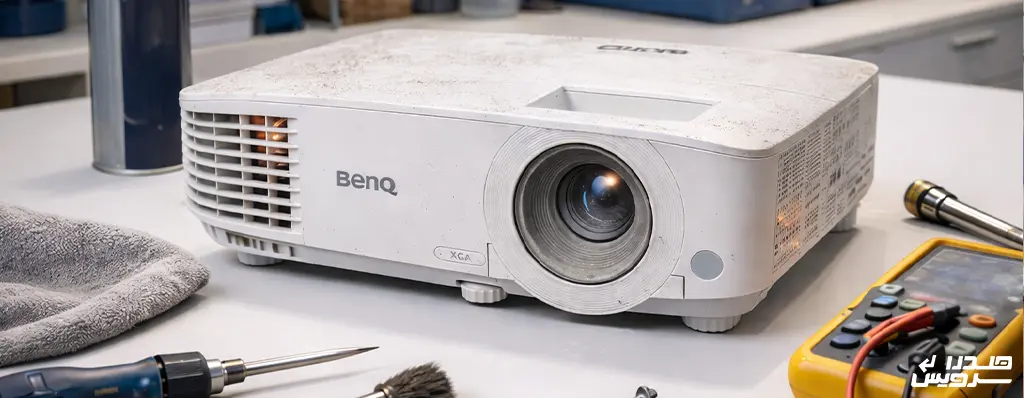 داغ شدن ویدئو پروژکتور
