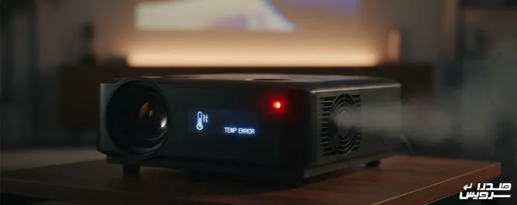 علائم خرابی لامپ ویدئو پروژکتور