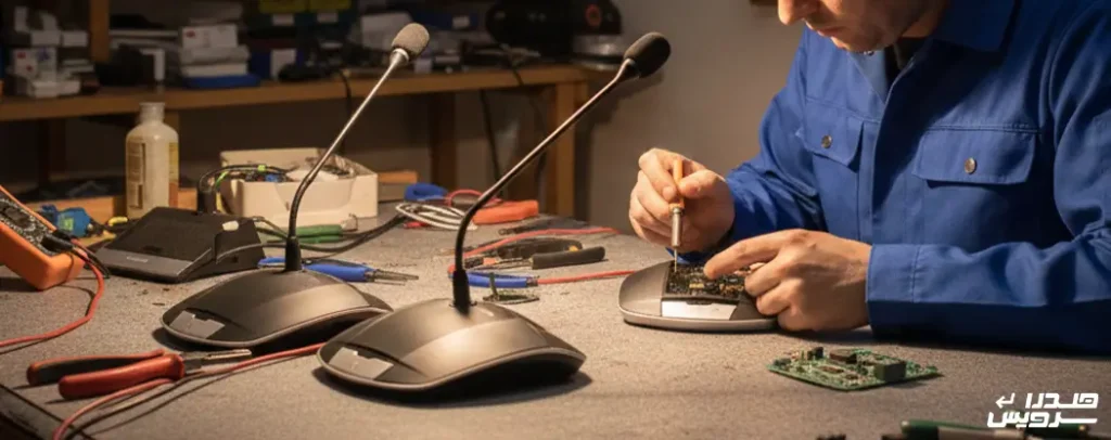 تعمیر سیستم کنفرانس