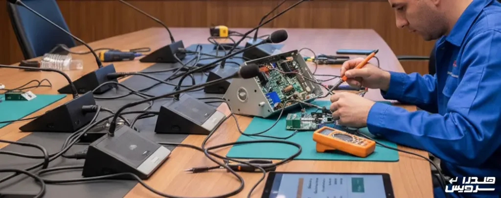 تعمیرات سیستم کنفرانس