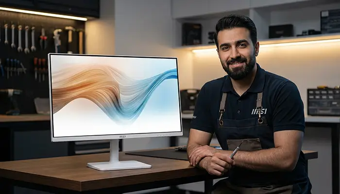 تعمیر مانیتور ام‌ اس‌ آی msi